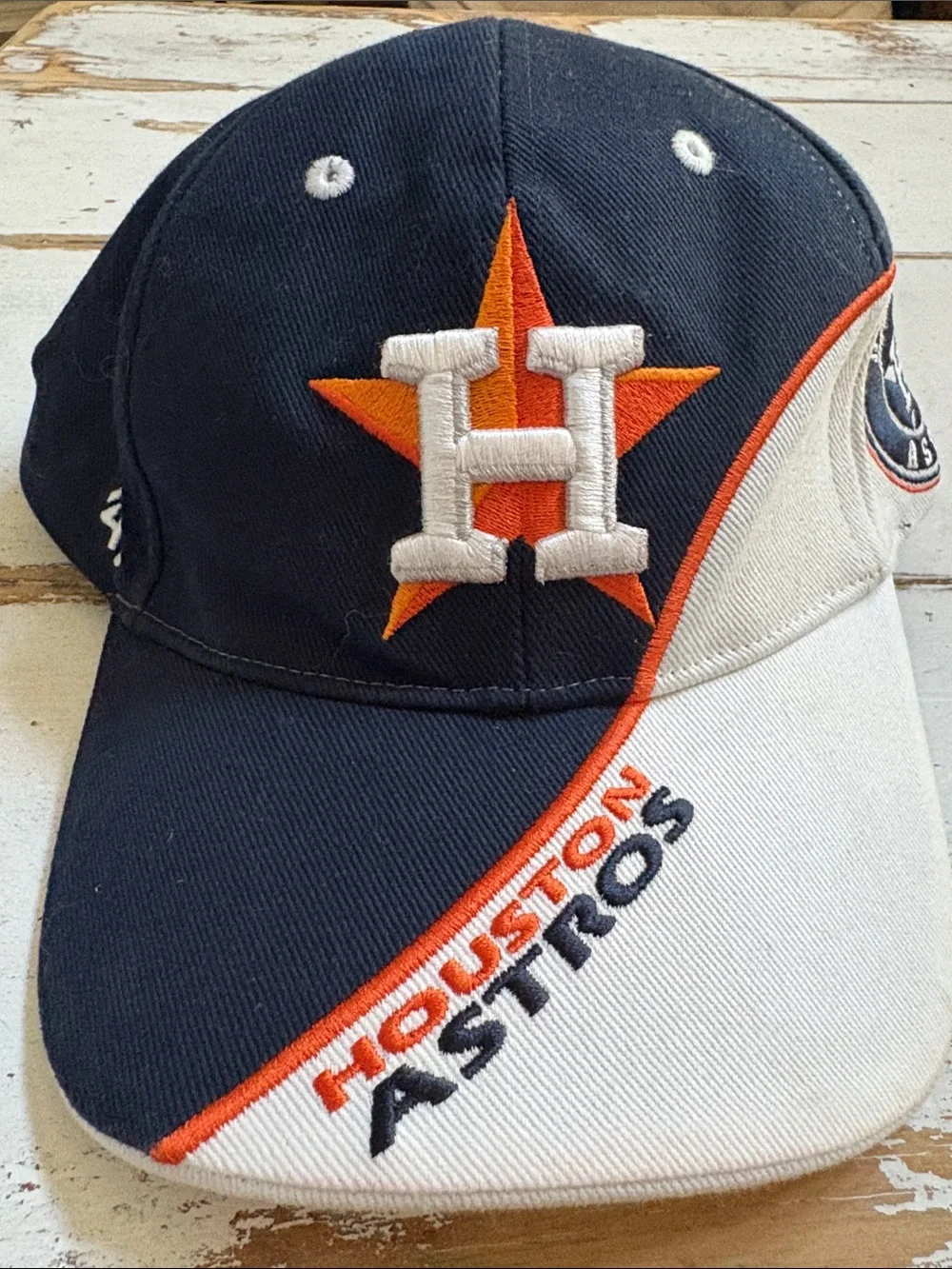 Houston Astros Embroidered Logo Cap - Navy, Orange, White
